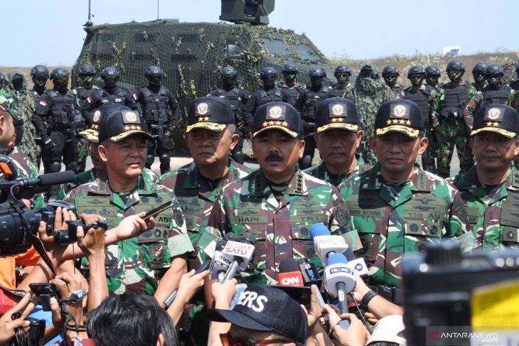 Latihan tempur Angkasa Yudha