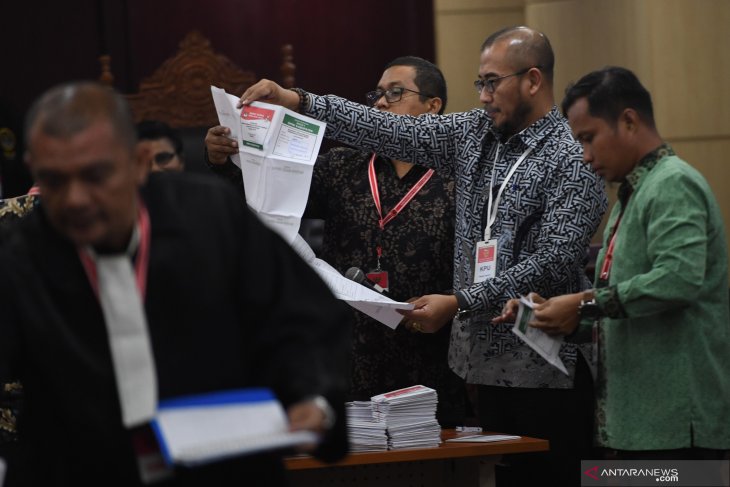 MK gelar sidang putusan sengketa Pemilu Legislatif 2019