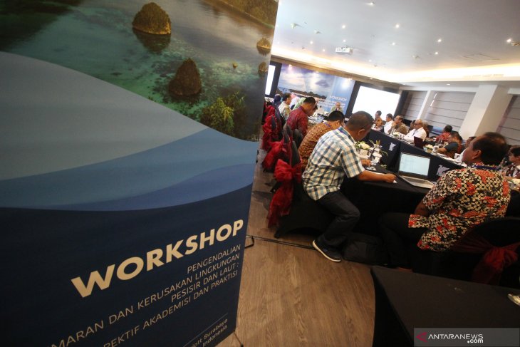 Workshop pengendalian pencemaran dan kerusakan lingkungan pesisir dan laut