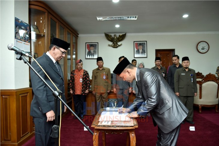 Mantan Wabup Muarojambi jabat Sekretaris Disperindag Provinsi Jambi