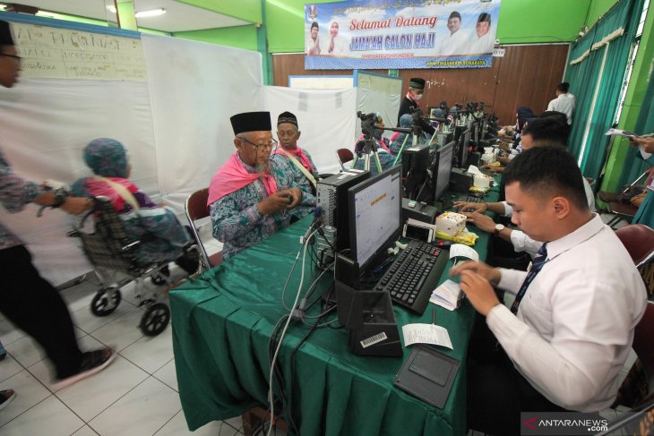 Perekaman Biometrik Jamaah Calon Haji
