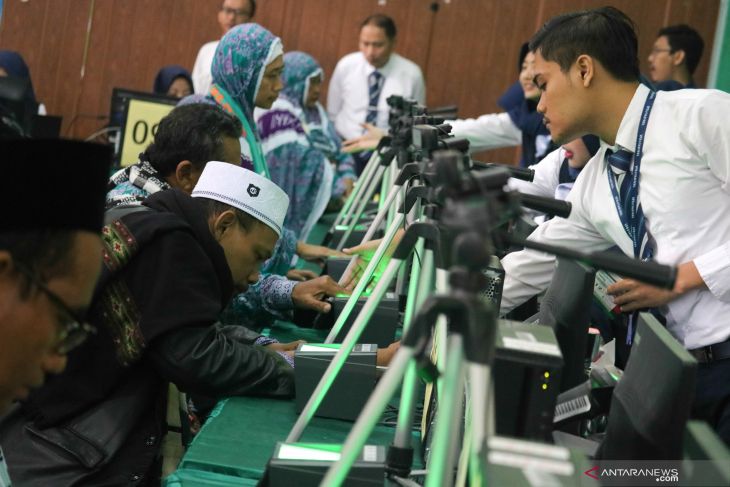 Perekaman Biometrik Jamaah Calon Haji