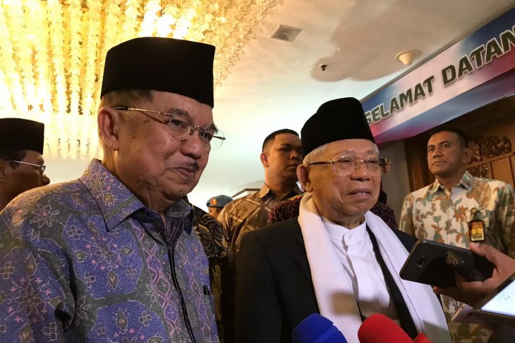 JK singgung Ma'ruf sulit jalankan peran ulama dan umaro bersamaan