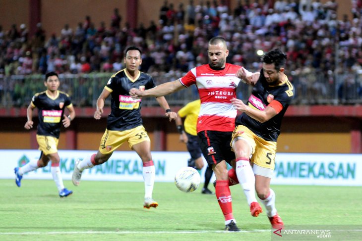 Madura United kalahkan Perseru Badak Lampung