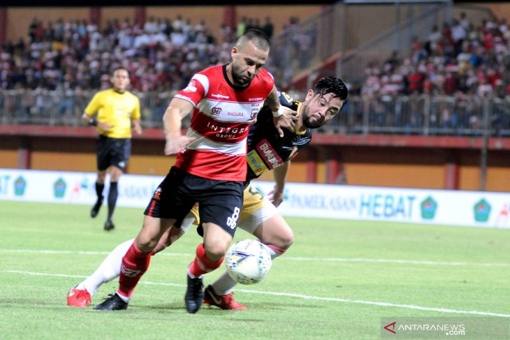 Madura United kalahkan Perseru Badak Lampung