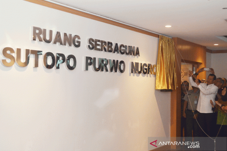 BNPB miliki Ruang Sutopo Purwo Nugroho