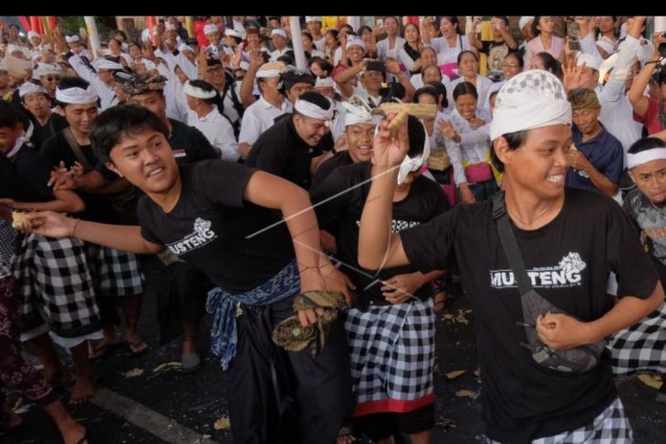 Tradisi perang ketupat