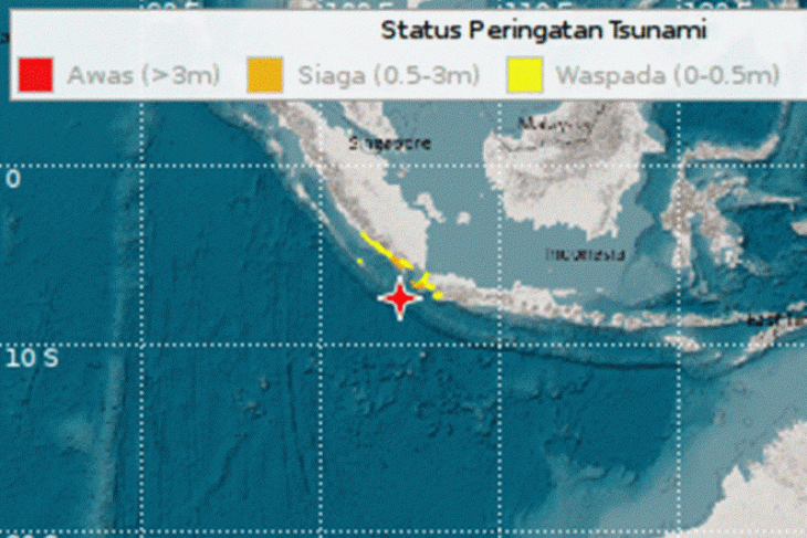 BMKG revokes tsunami early warning