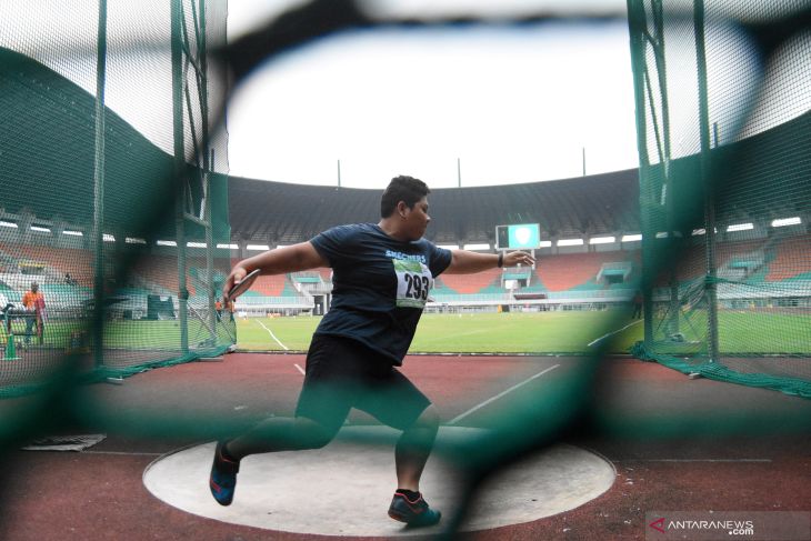 Atlet tolak peluru Eki Febri berlaga di SEA Games Vietnam