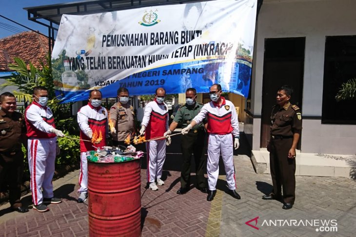 Kejaksaan Sampang tangani 43 perkara narkoba