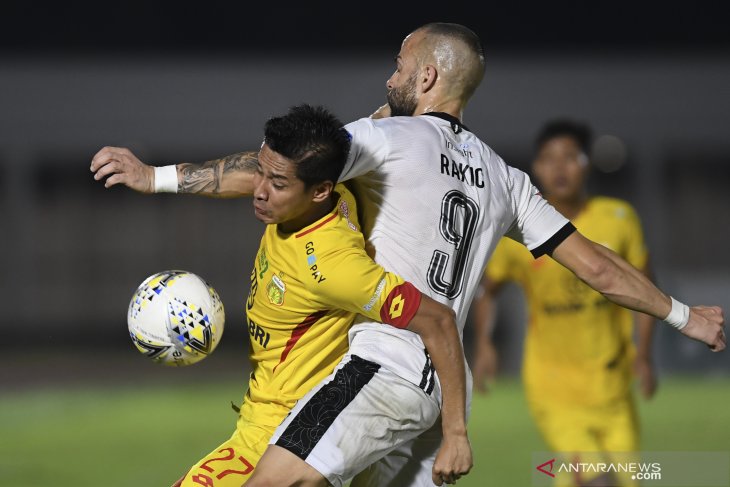Kapten Bhayangkara FC Indra Kahfi nilai Liga 1 masih ketat meski tak ada degradasi