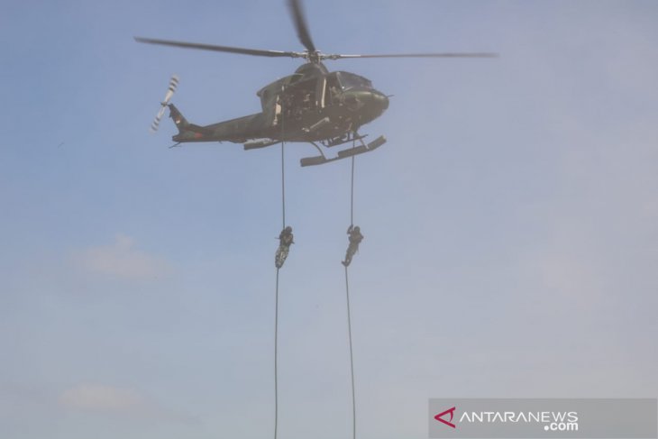 Pangdam VI/Mulawarman tinjau latihan gabungan tiga negara