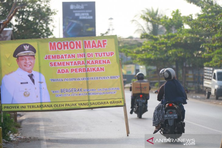 Jembatan Sungai Gardu Mulai Dikerjakan