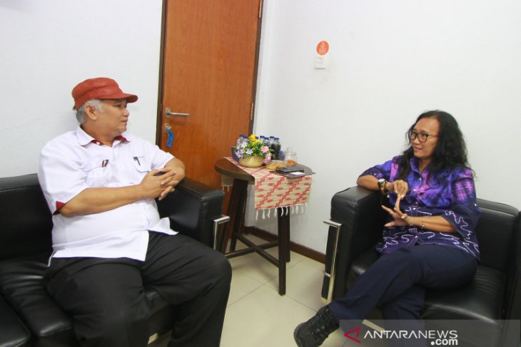 Kunjungan Kepala LKBN Antara Biro Kalsel