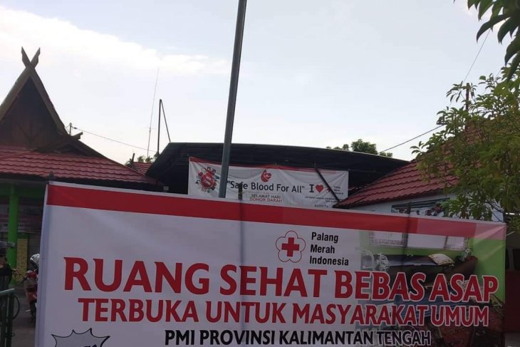 PMI siapkan ruangan sehat bebas asap untuk warga terdampak karhutla