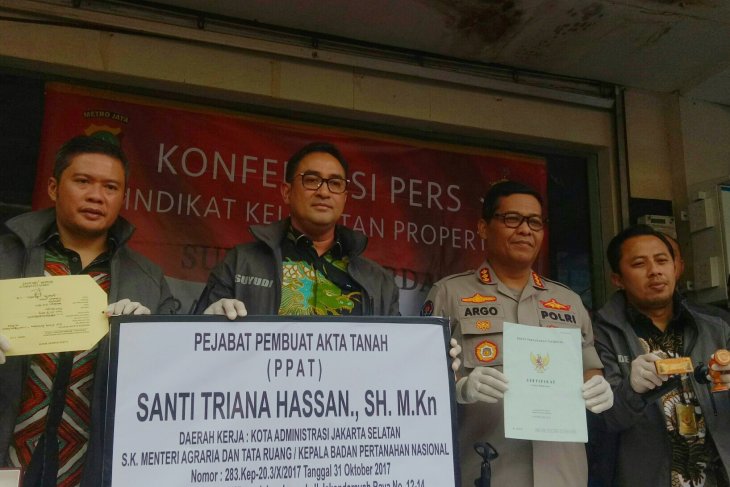 Polda Metro ungkap jaringan penipuan properti