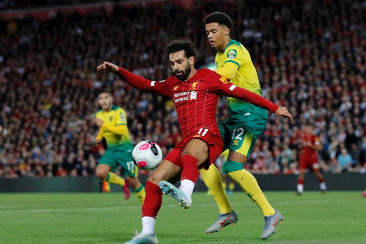 Liverpool menang 4-1 atas Norwich pada pemuka Liga Premier