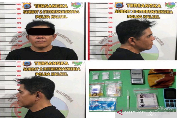 Ditresnarkoba Polda temukan tiga paket sabu-sabu di rumah tukang ojek