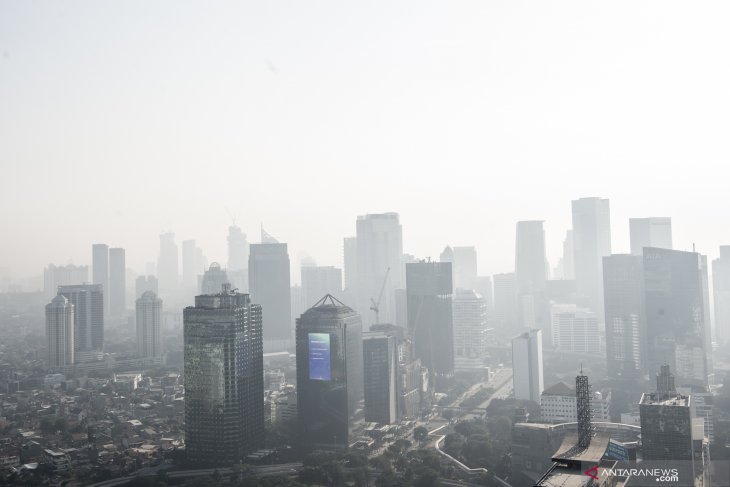 Kualitas udara di Kemayoran paling buruk Senin siang