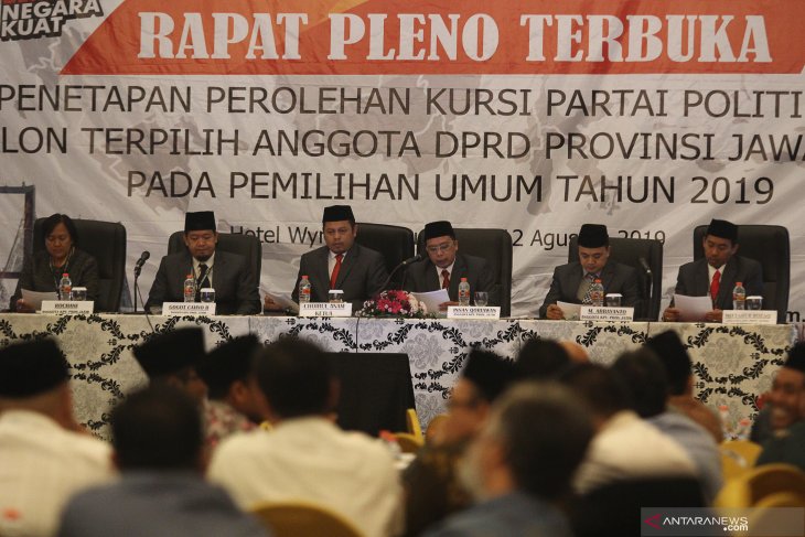 Penetapan perolehan kursi partai politik