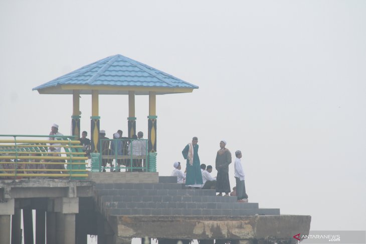 Salat Idul Adha Pontianak diselimuti Kabut Asap