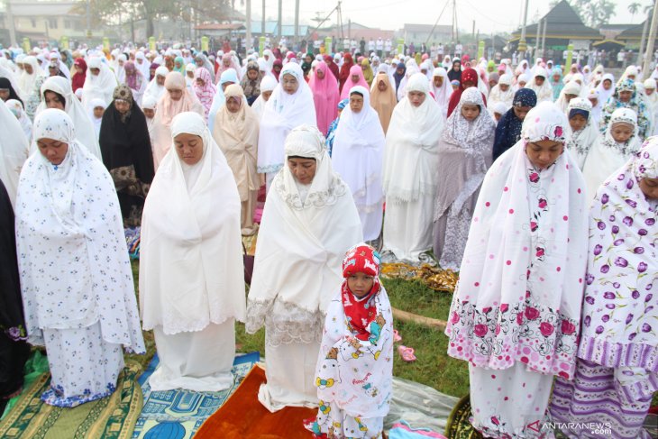 Salat Idul Adha Pontianak diselimuti Kabut Asap