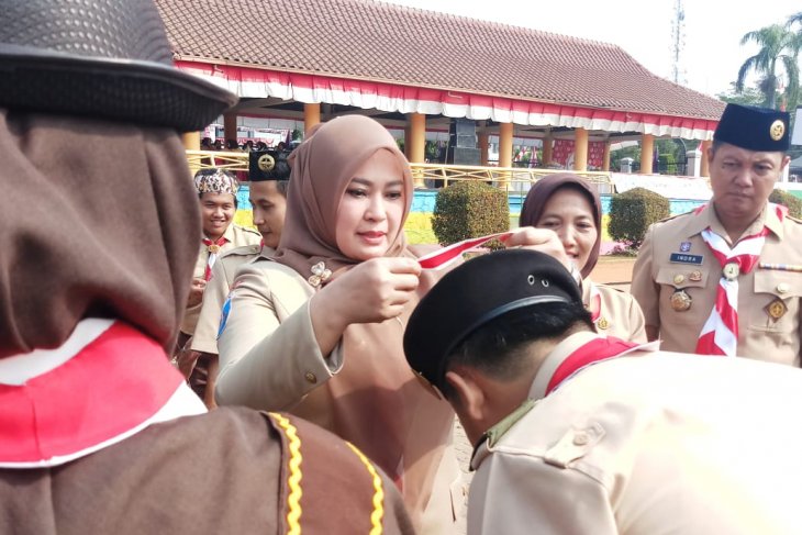Bupati Pandeglang nilai Pramuka gerakan inspirasi perubahan