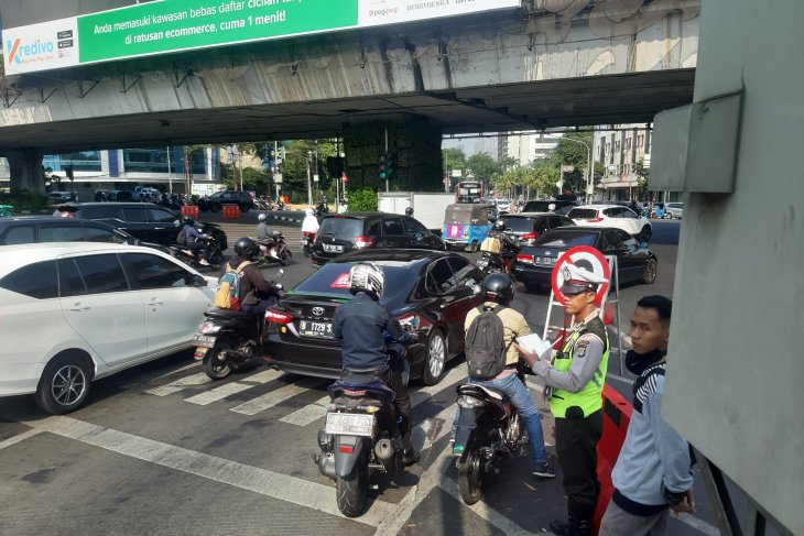 Polisi: Hindari Simpang Senen selama pembangunan