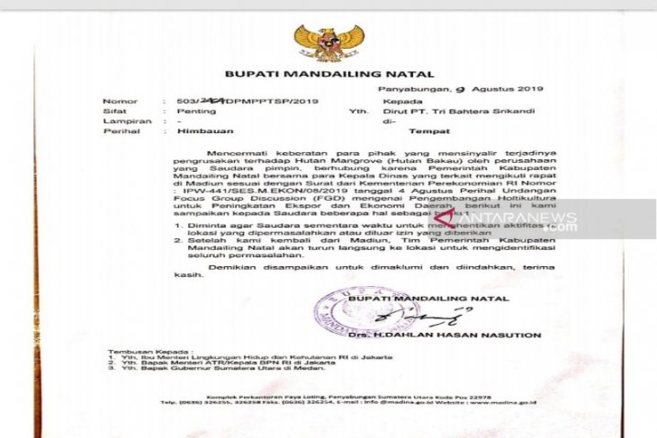 Ikapperta sambut baik penghentian sementara aktivitas PT. TBS