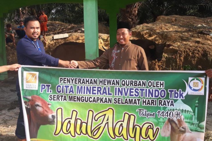 CITA sumbang belasan hewan kurban ke masyarakat Ketapang