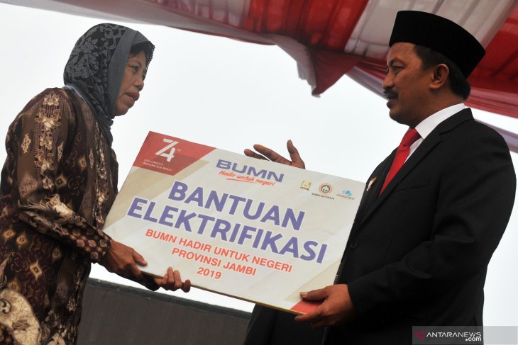 BUMN berikan bantuan bagi warga Jambi pada HUT Kemerdekaan