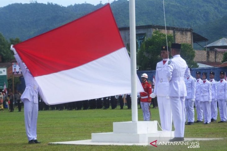 Upacara HUT Kemerdekaan RI di Abdya berjalan lancar