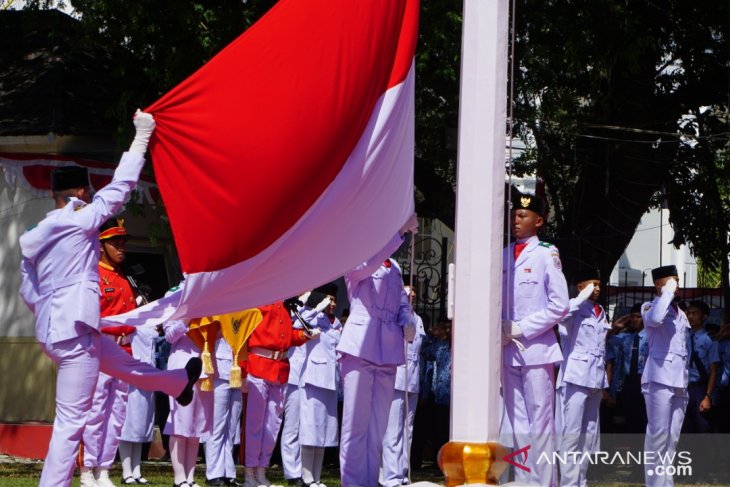 Upacara HUT Kemerdekaan RI di Gorontalo berjalan lancar