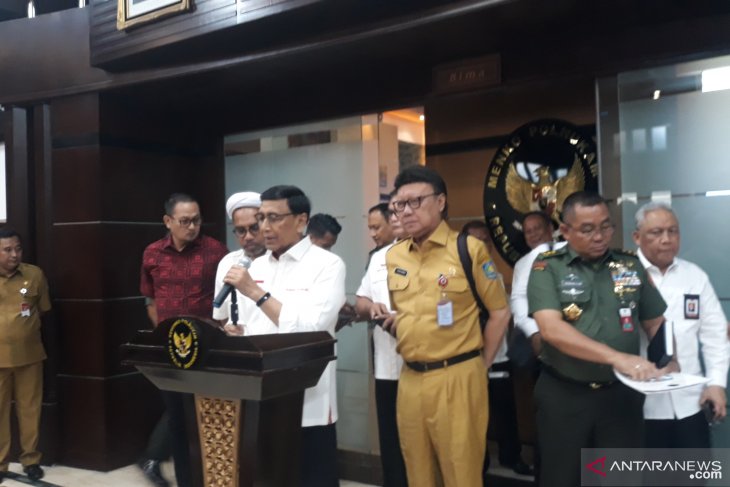 Wiranto apresiasi permintaan maaf Gubernur Jatim