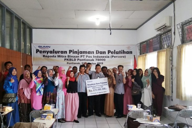 Pos Indonesia bantu kembangkan UKM Pontianak melalui PKBLD