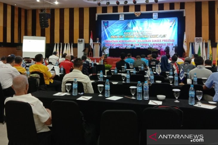 KONI Babel gelar rapat kerja persiapan Porwil dan PON XX di Papua