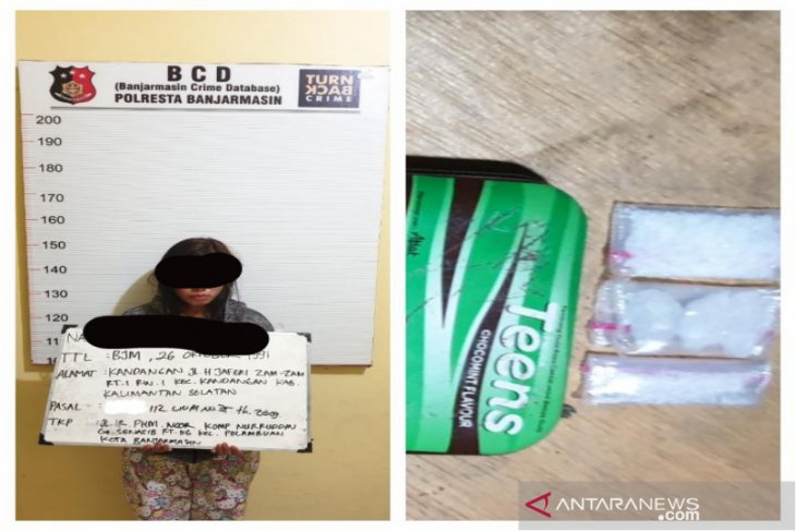 Polsek Banteng tangkap ibu rumah tangga simpan sabu-sabu