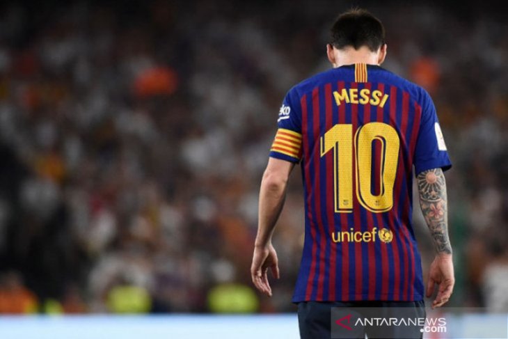 Messi berlatih terpisah jelang Barcelona vs Valencia