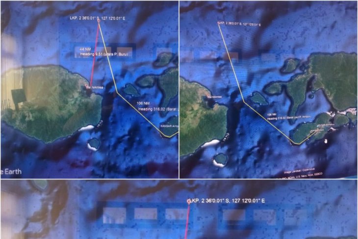 Basarnas kapal kargo berpenumpang 25 orang hilang kontak
