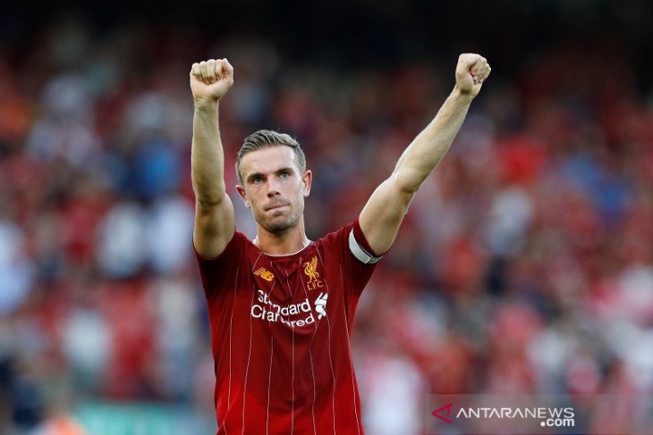 Kapten Liverpool, Henderson dinobatkan sebagai pemain Inggris terbaik 2019