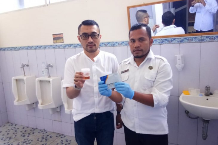Sejumlah balon Bupati dan Wali Kota di Malut tes urine