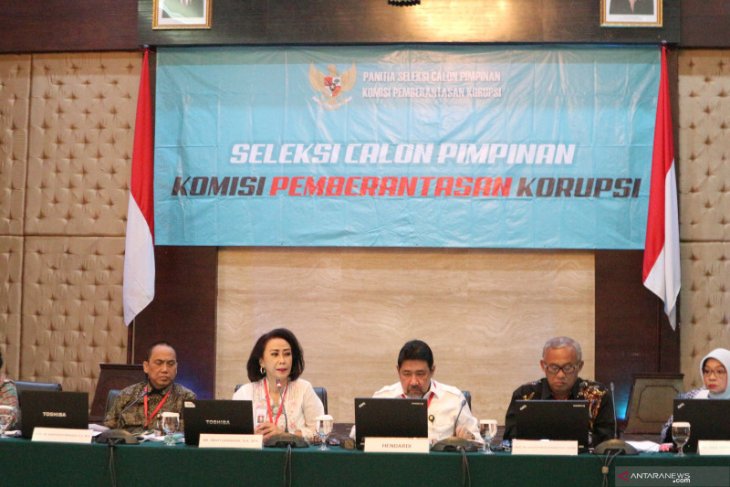 Hari ini pansel akan uji enam calon pimpinan KPK