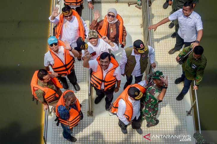 Kunjungan Kerja Menko Maritim