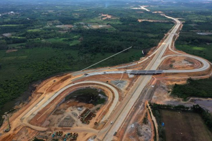 Akses masuk ibu kota negara baru