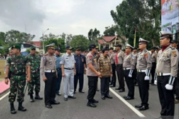 Jasa Raharja Babel hadiri apel gelar pasukan Operasi Patuh Menumbing 2019