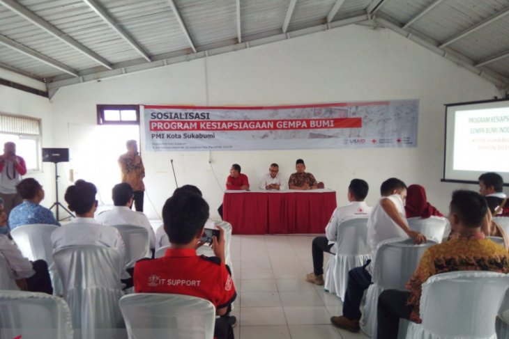 PMI Sukabumi jadi proyek pencontohan program kesiapsiagaan bencana gempa