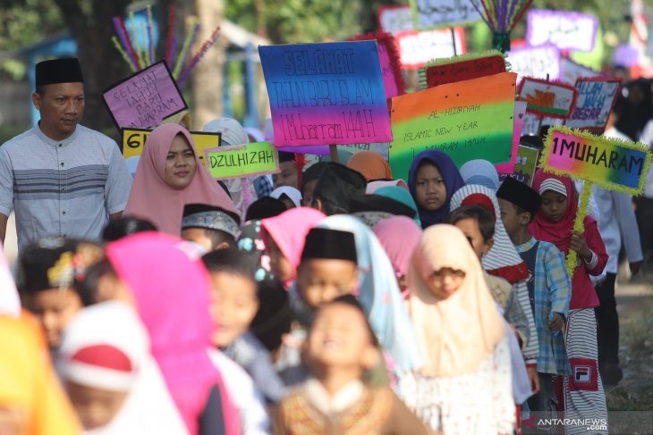 Pawai sambut tahun baru Hijriah