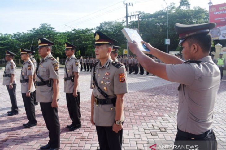 Sejumlah pejabat Polres Nagan Raya diganti