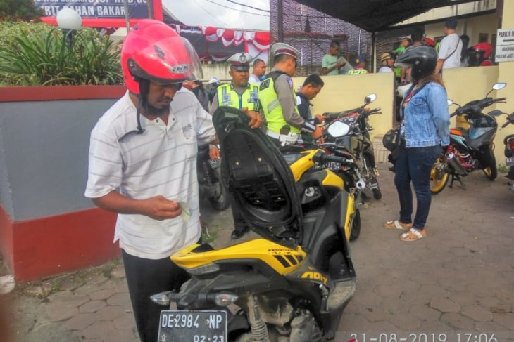 Ratusan pengendara terjaring operasi patuh Siwalima 2019