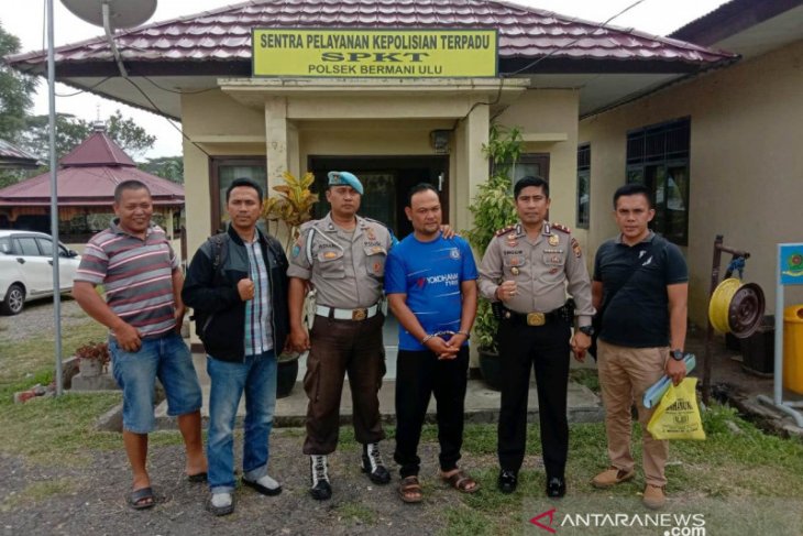 Polsek Bermani Ulu amankan pelaku penganiaya istri